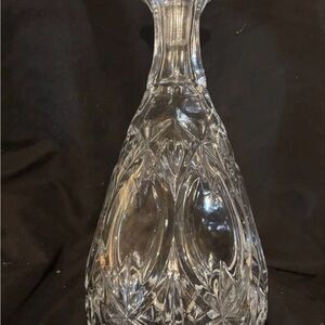 Imperalux hand cut decanter with stopper